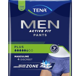 Majtki TENA Men Pants Plus Blue L/XL 8szt